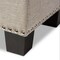 Baxton Studio Hannah Beige Upholstered Button-Tufting Storage Ottoman Bench 128-7049 - alternate 6